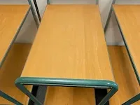 3x magazijnwagen overtoom, groen - afbeelding 5 van  6