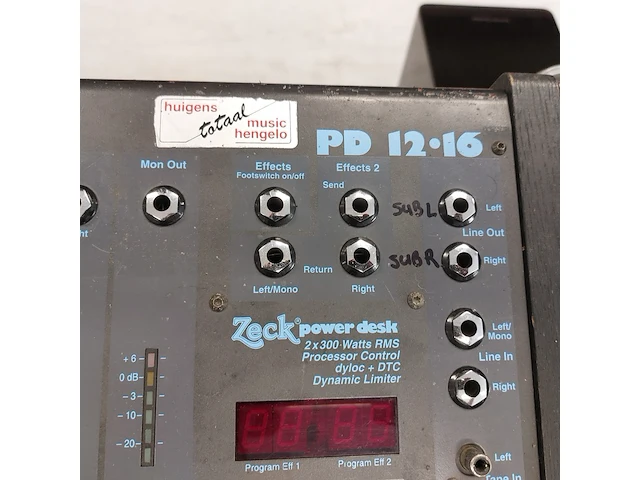 3x mengpaneel, zeck, yamaha en lem - afbeelding 20 van  27