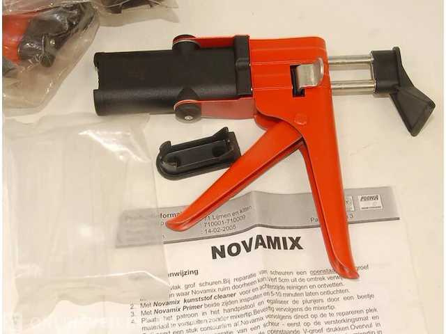 3x mengpistolen voor 50ml novamix 2k pu snellijm - afbeelding 2 van  3