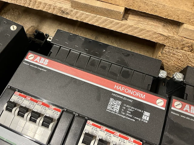 3x meterkast abb, hafonorm - afbeelding 7 van  9