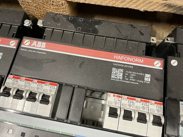 3x meterkast abb, hafonorm - afbeelding 8 van  9