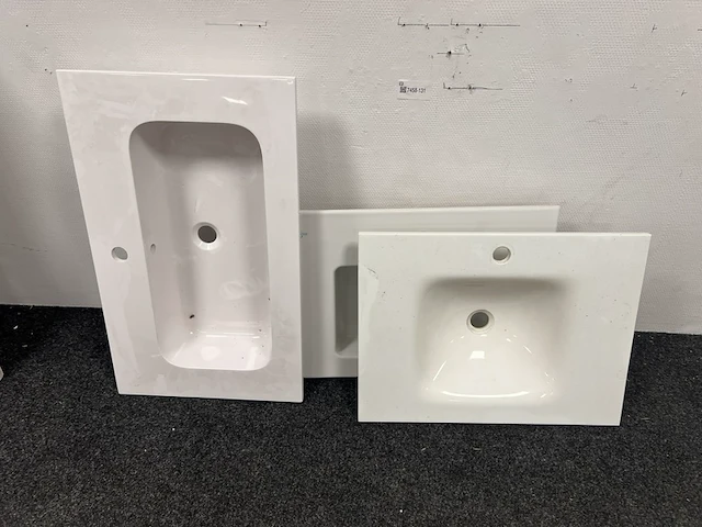 3x meubel wastafels - afbeelding 1 van  3