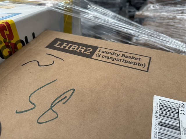 3x mix pallet retouren w.o. make-up tafels, wasmanden en stellingkasten w.o. xdays, - afbeelding 4 van  19