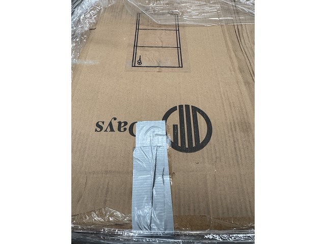 3x mix pallet retouren w.o. make-up tafels, wasmanden en stellingkasten w.o. xdays, - afbeelding 10 van  19