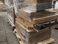 3x mix pallet retouren w.o. make-up tafels, wasmanden en stellingkasten w.o. xdays, - afbeelding 1 van  19