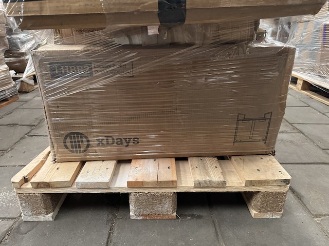 3x mix pallet retouren w.o. make-up tafels, wasmanden en stellingkasten w.o. xdays, - afbeelding 13 van  19