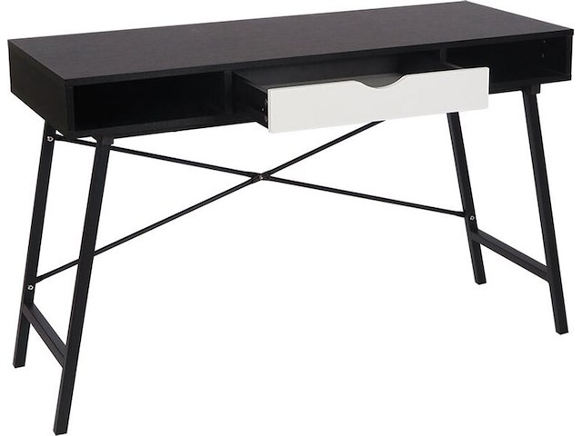 3x modern bureau (zwaar), zwart - afbeelding 1 van  1