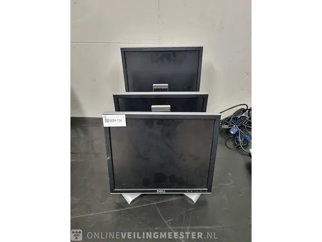 3x monitor dell - afbeelding 1 van  6