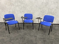 3x nestelbare lessenaarsstoel - afbeelding 1 van  8