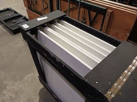 3x ombouw ten behoeve van werktafel, wit - afbeelding 8 van  9