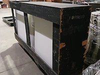 3x ombouw ten behoeve van werktafel, wit - afbeelding 9 van  9