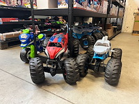 3x onderkant stelling loopauto's, speelgoed - afbeelding 1 van  8