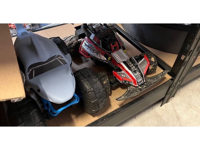 3x onderkant stelling loopauto's, speelgoed - afbeelding 7 van  8