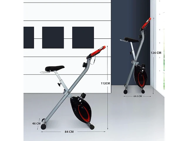 3x opvouwbare fitness hometrainer zoomyo peak power - afbeelding 2 van  5