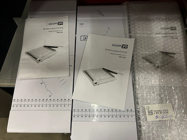 3x papiersnijder, 2x 4-in-1 lamineerset zoomyo, ultra office - afbeelding 2 van  7