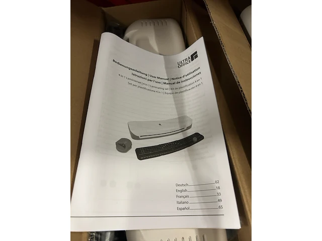 3x papiersnijder, 2x 4-in-1 lamineerset zoomyo, ultra office - afbeelding 5 van  7