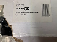 3x papiersnijder voor rollen tot 70 cm breed zoomyo - afbeelding 4 van  5