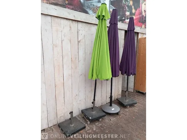 3x parasol - afbeelding 6 van  13