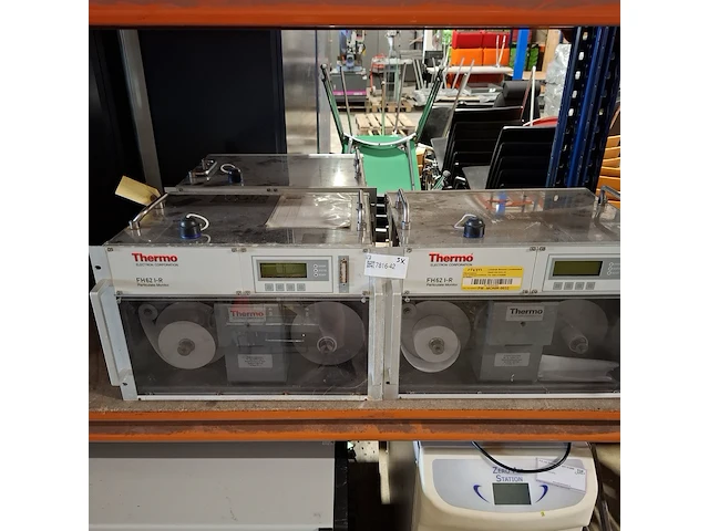 3x particulate monitor, thermo scientific, fh 62 i-r - afbeelding 2 van  12
