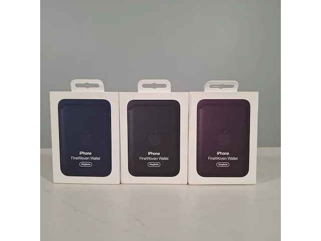 3x pasjeshouder, apple, finewoven wallet iphone - afbeelding 1 van  8