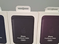 3x pasjeshouder, apple, finewoven wallet iphone - afbeelding 3 van  8