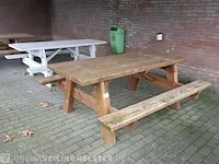 3x picknickbank - afbeelding 1 van  6