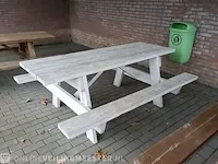 3x picknickbank - afbeelding 4 van  6