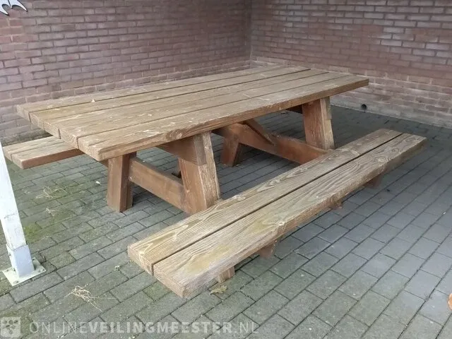 3x picknickbank - afbeelding 5 van  6