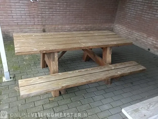 3x picknickbank - afbeelding 6 van  6