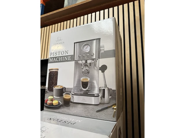 3x pistonmachine, espressomachine lunasea - afbeelding 3 van  3