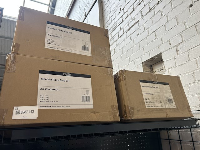 3x pizza ring set meateor - afbeelding 1 van  3