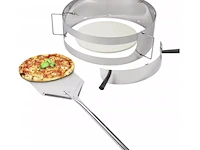 3x pizza ring set voor montage op grill - afbeelding 2 van  3