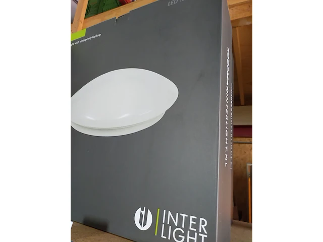 3x plafonniere met emergeny back up koopman interlight, il-clse500ek4, wit - afbeelding 2 van  2