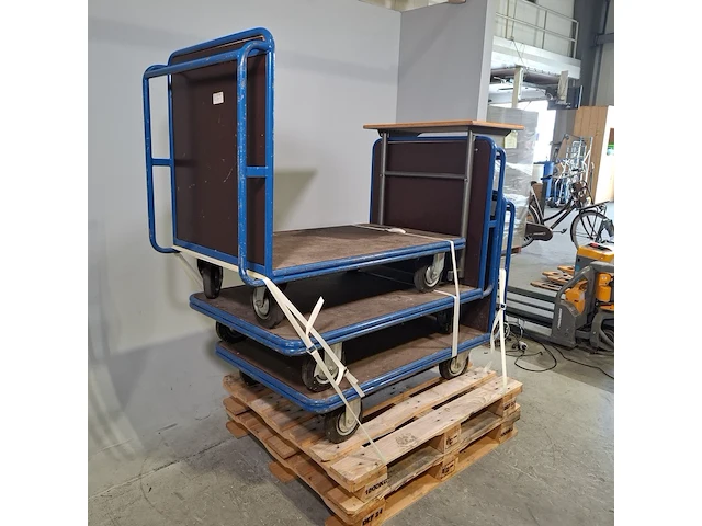 3x platformwagen - afbeelding 2 van  8