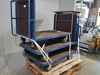 3x platformwagen - afbeelding 2 van  8