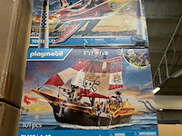 3x playmobil speelset air stunt show, pirates, action heroes - afbeelding 3 van  3