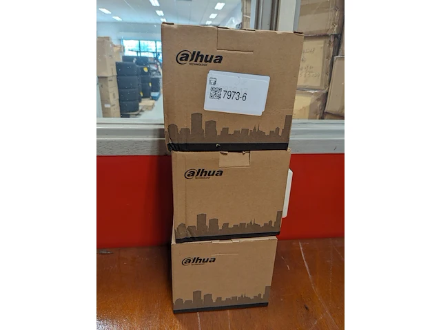 3x professionele dome-camera dahua, ipc-hdw4631c-a, 6mp, ip, poe, ip67, wit - afbeelding 2 van  2