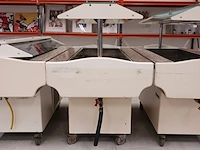3x professionele saladettes, wit - afbeelding 10 van  17
