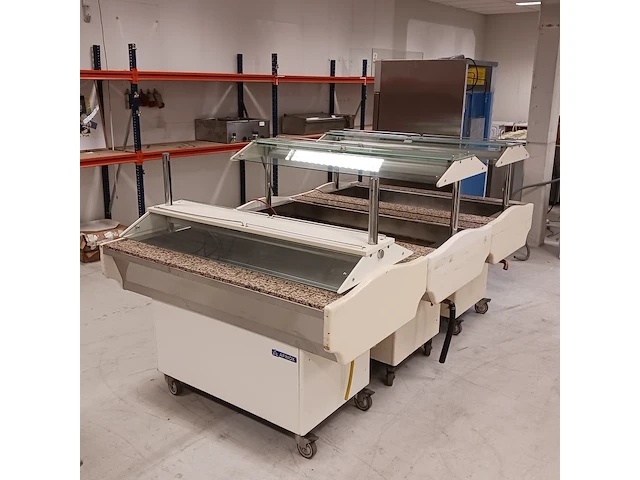 3x professionele saladettes, wit - afbeelding 17 van  17