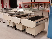 3x professionele saladettes, wit - afbeelding 1 van  17
