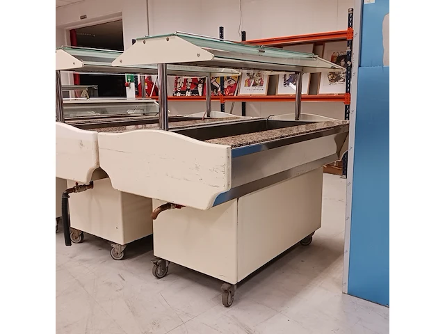 3x professionele saladettes, wit - afbeelding 2 van  17