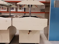 3x professionele saladettes, wit - afbeelding 3 van  17