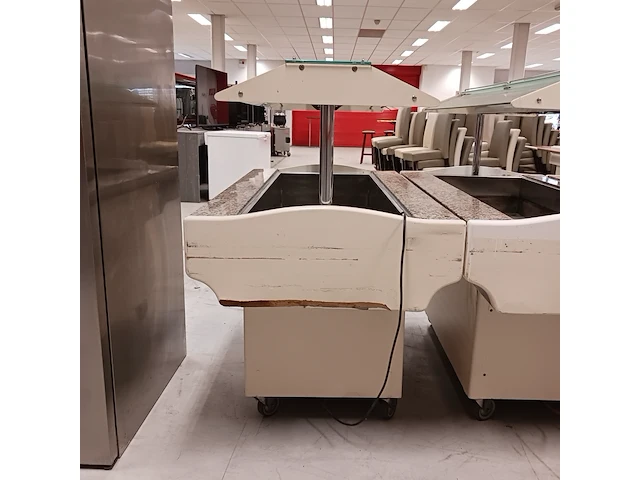 3x professionele saladettes, wit - afbeelding 6 van  17