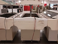 3x professionele saladettes, wit - afbeelding 8 van  17