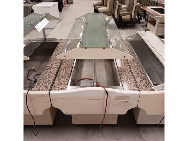 3x professionele saladettes, wit - afbeelding 9 van  17
