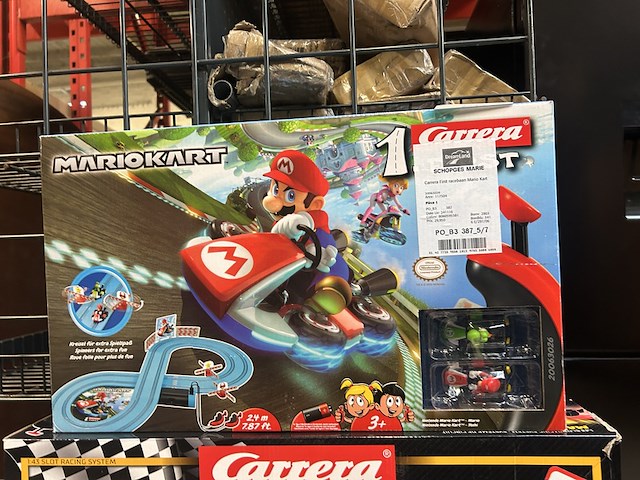 3x racebaan carrera, mario kart, f1 red bull/ferrari - afbeelding 4 van  5