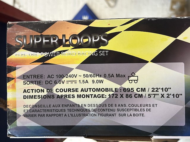 3x racebaan super loops - afbeelding 4 van  5