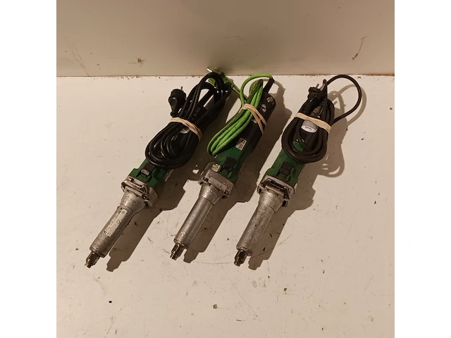 3x rechte slijper, hitachi, gp3v - afbeelding 12 van  23
