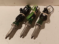 3x rechte slijper, hitachi, gp3v - afbeelding 12 van  23
