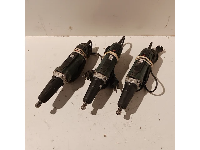 3x rechte slijper, metabo, gep 710 plus - afbeelding 1 van  18